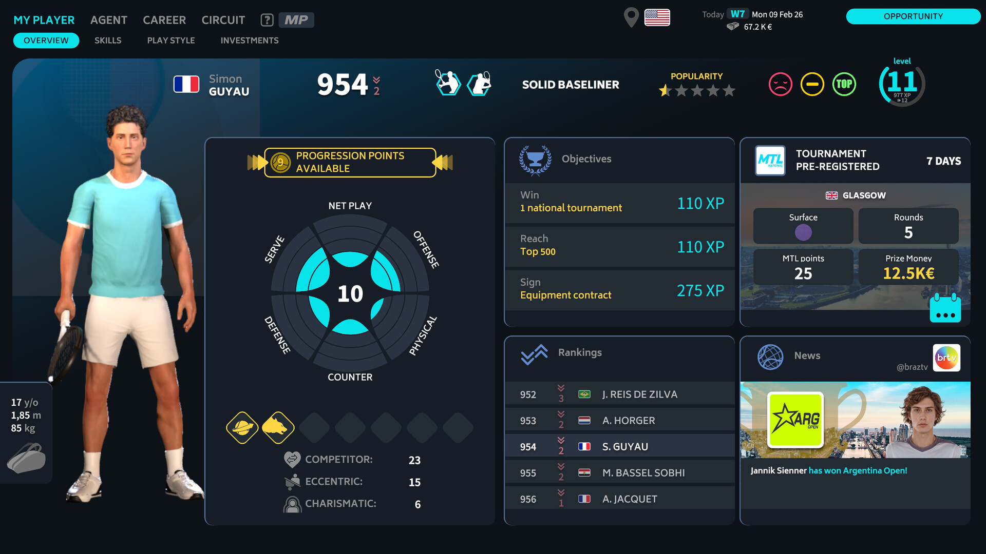 Tennis Manager 26
