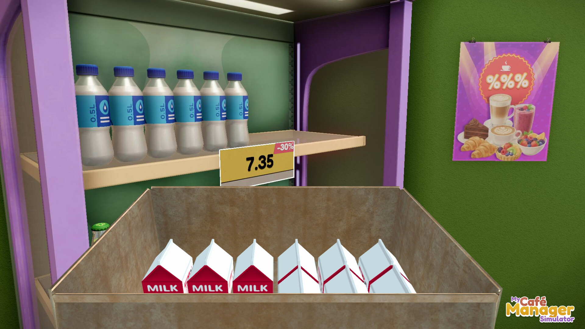 My Cafe Manager Simulator
