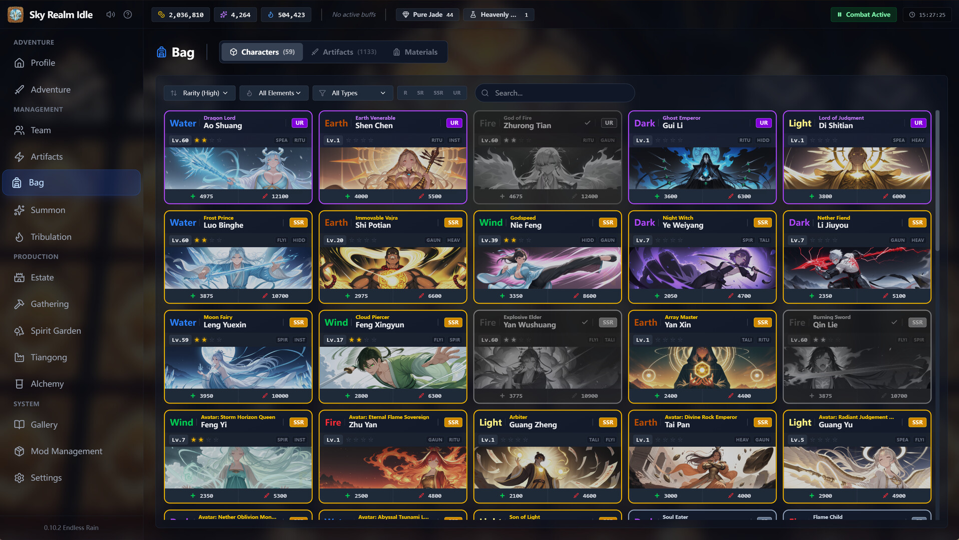 Sky Realm Idle