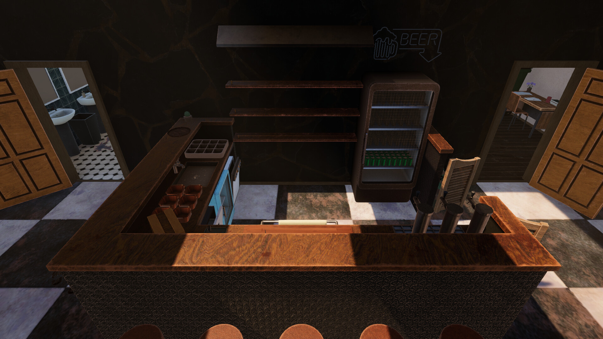 Under the Disco Lights: 80’s Bar Simulator